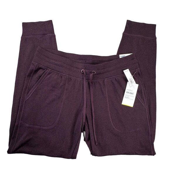 Old Navy‎ NWT Mid-Rise Jogger Women's Size Medium Dark Plum - Picture 8 of 10